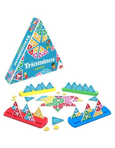 Goliath - Triominos Junior  - Jeu d'enfants – GOLIATH (Jeu De Societe - Jeu De Plateau) | STORE PRO SHOP 