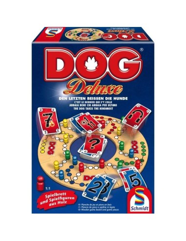 DOG Deluxe - Jeux de Société - SCHMIDT SPIELE - Vivez des parties de DOG encore plus palpitantes avec cette édition Deluxe  – SCHMIDT SPIELE (Jeu De Societe - Jeu De Plateau) | STORE PRO SHOP 