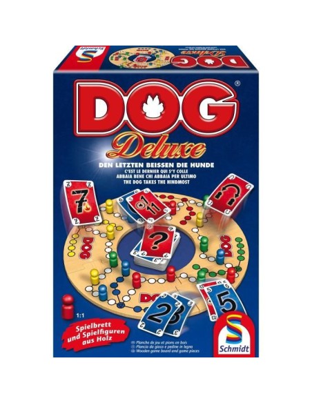 DOG Deluxe - Jeux de Société - SCHMIDT SPIELE - Vivez des parties de DOG encore plus palpitantes avec cette édition Deluxe  – SCHMIDT SPIELE (Jeu De Societe - Jeu De Plateau) | STORE PRO SHOP 