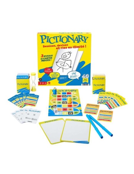 PICTIONARY CORE FRANCE –  (Jeu De Societe - Jeu De Plateau) | STORE PRO SHOP 