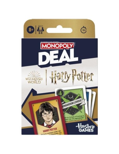 MONOPOLY DEAL HARRY POTTER – HASBRO (Jeu De Societe - Jeu De Plateau) | STORE PRO SHOP 
