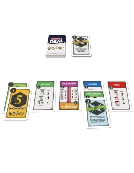 MONOPOLY DEAL HARRY POTTER – HASBRO (Jeu De Societe - Jeu De Plateau) | STORE PRO SHOP 