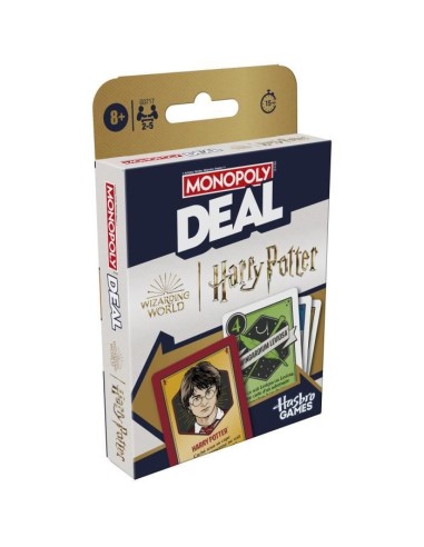 MONOPOLY DEAL HARRY POTTER – HASBRO (Jeu De Societe - Jeu De Plateau) | STORE PRO SHOP 