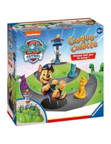 Croque Carotte Pat'Patrouille, Jeu de parcours rigolo, des 4 ans, 22385, Version fr, Ravensburger – RAVENSBURGER () | STORE PRO SHOP 
