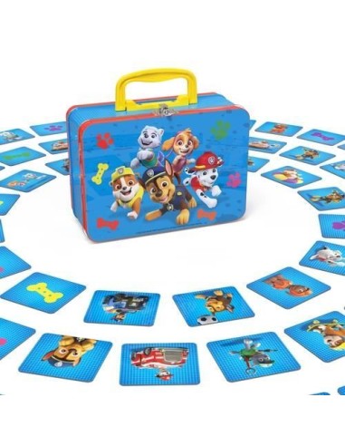 SPIN MASTER MEMO VALISETTE La Pat' Patrouille – SPIN MASTER (Jeu De Societe - Jeu De Plateau) | STORE PRO SHOP 