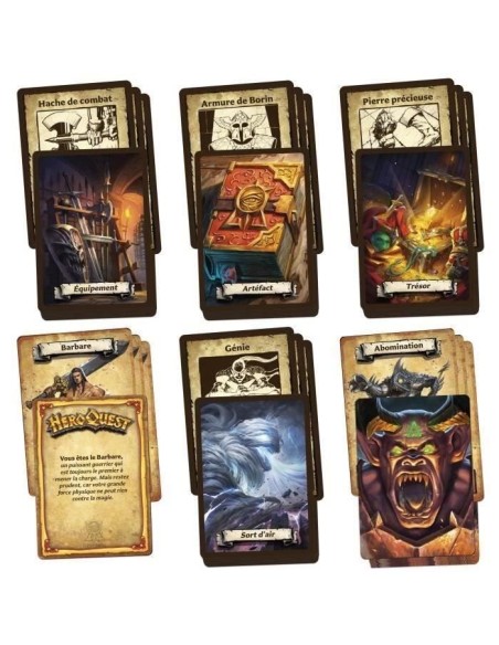 Heroquest Systeme de Jeu First Light, Premieres Lueurs, Jeu d'aventures fantastiques styles donjon, Jeu de société, Des 14 ans – HASBRO () | STORE PRO SHOP 