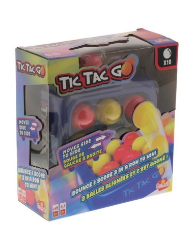 Tic Tac Go - Jeu de société - GOLIATH - Des 6 ans – GOLIATH (Jeu De Societe - Jeu De Plateau) | STORE PRO SHOP 