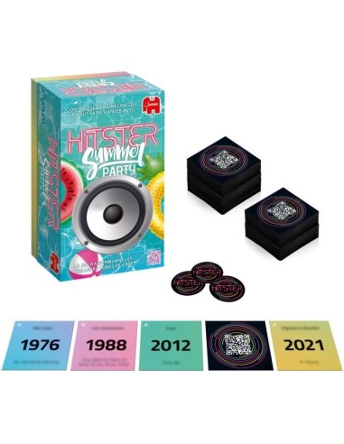 Jeu de société - DUJARDIN - Hitster Summer - a partir de 16 ans - Ambiance - 2 joueurs ou plus – DUJARDIN () | STORE PRO SHOP 
