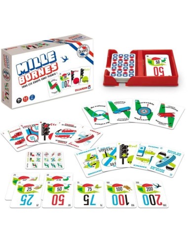 Mille bornes Classique - Jeu de société - DUJARDIN - Des 6 ans – DUJARDIN (Jeu De Societe - Jeu De Plateau) | STORE PRO SHOP 