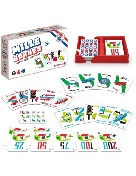 Mille bornes Classique - Jeu de société - DUJARDIN - Des 6 ans – DUJARDIN (Jeu De Societe - Jeu De Plateau) | STORE PRO SHOP 