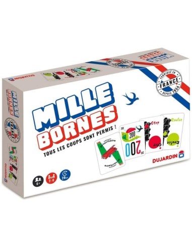 Mille bornes Classique - Jeu de société - DUJARDIN - Des 6 ans – DUJARDIN (Jeu De Societe - Jeu De Plateau) | STORE PRO SHOP 