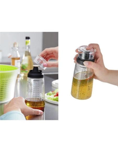 LEIFHEIT Shaker pour assaisonnements 3195 Leifheit shaker vinaigrette gradué de 300 ml avec bec verseur anti-goutte  idéal pou – LEIFHEIT (Melangeur A Vinaigrette) | STORE PRO SHOP 