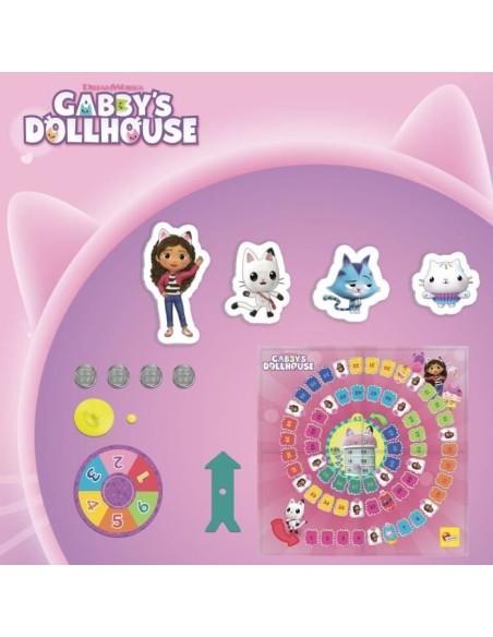 Jeu de l'oie - Jeu de société - LISCIANIGIOCHI - Gabby et la maison magique - Des 3 ans – LISCIANIGIOCHI () | STORE PRO SHOP 
