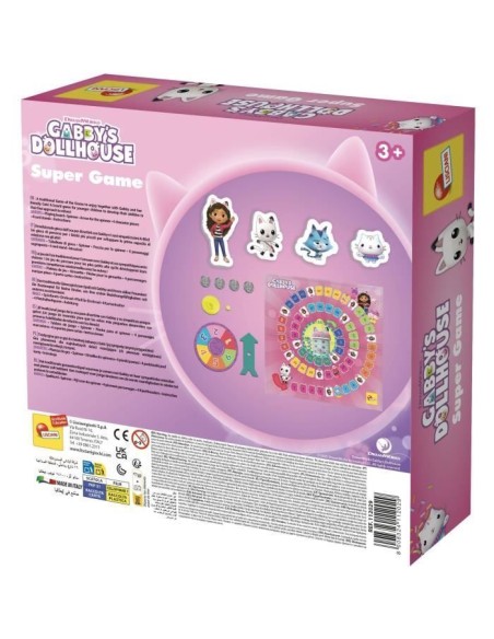 Jeu de l'oie - Jeu de société - LISCIANIGIOCHI - Gabby et la maison magique - Des 3 ans – LISCIANIGIOCHI () | STORE PRO SHOP 