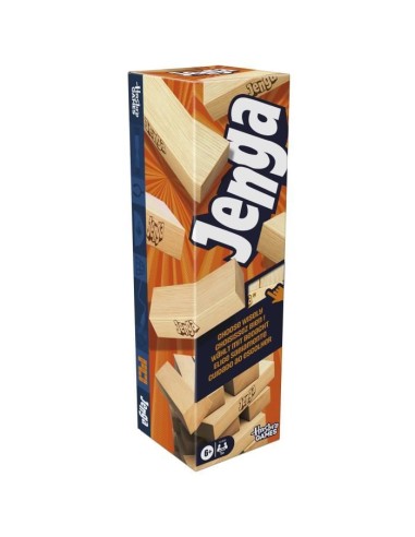 Jenga, Jeu de société d'ambiance, Jeu avec dé numérique, Hasbro Games, Des 8 ans – HASBRO (Jeu De Societe - Jeu De Plateau) | STORE PRO SHOP 