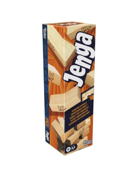 Jenga, Jeu de société d'ambiance, Jeu avec dé numérique, Hasbro Games, Des 8 ans – HASBRO (Jeu De Societe - Jeu De Plateau) | STORE PRO SHOP 