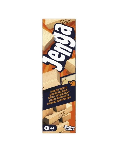 Jenga, Jeu de société d'ambiance, Jeu avec dé numérique, Hasbro Games, Des 8 ans – HASBRO (Jeu De Societe - Jeu De Plateau) | STORE PRO SHOP 