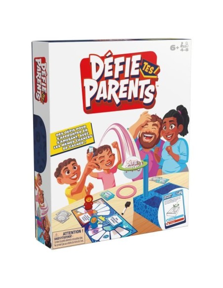 Défie tes Parents - Games – SPIN MASTER (Jeu De Societe - Jeu De Plateau) | STORE PRO SHOP 
