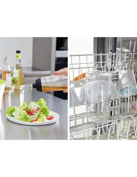 LEIFHEIT Shaker pour assaisonnements 3195 Leifheit shaker vinaigrette gradué de 300 ml avec bec verseur anti-goutte  idéal pou – LEIFHEIT (Melangeur A Vinaigrette) | STORE PRO SHOP 