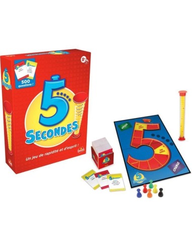5 secondes - Jeu d'ambiance et de rapidité - GOLIATH - Des 8 ans – GOLIATH (Jeu De Societe - Jeu De Plateau) | STORE PRO SHOP 