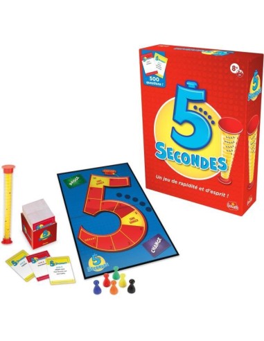 5 secondes - Jeu d'ambiance et de rapidité - GOLIATH - Des 8 ans – GOLIATH (Jeu De Societe - Jeu De Plateau) | STORE PRO SHOP 