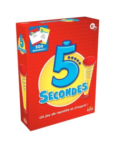 5 secondes - Jeu d'ambiance et de rapidité - GOLIATH - Des 8 ans – GOLIATH (Jeu De Societe - Jeu De Plateau) | STORE PRO SHOP 