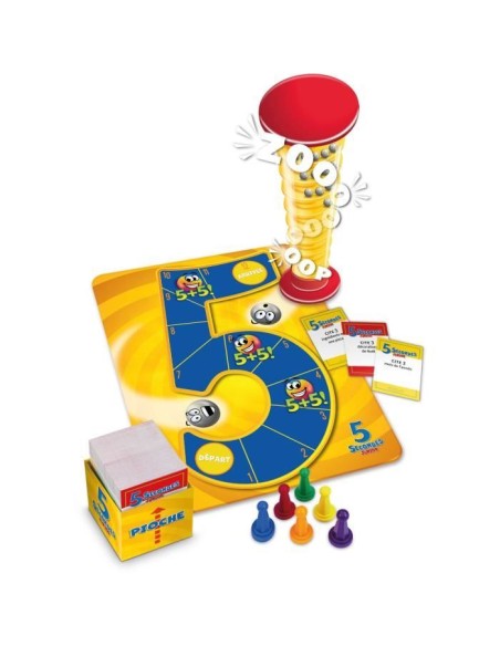 5 Secondes junior - Jeu d'ambiance et de rapidité - GOLIATH - Des 6 ans – GOLIATH (Jeu De Societe - Jeu De Plateau) | STORE PRO SHOP 
