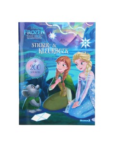 Disney Frozen Sticker and Coloring Book