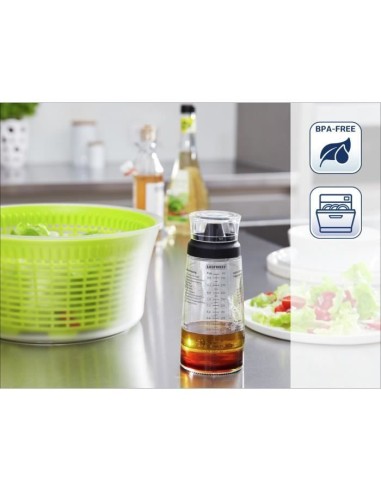 LEIFHEIT Shaker pour assaisonnements 3195 Leifheit shaker vinaigrette gradué de 300 ml avec bec verseur anti-goutte  idéal pou – LEIFHEIT (Melangeur A Vinaigrette) | STORE PRO SHOP 