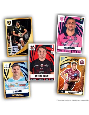 Starter Pack - PANINI - Rugby Top 14 2024-2025 - Album - 2 pochettes - 2 offertes – PANINI (Jeu De Stickers) | STORE PRO SHOP 