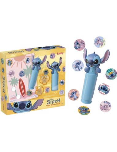 Atelier stickers - LANSAY - STITCH - 1 tampon, 200 Stickers - Des 5 ans – LANSAY (Jeu De Stickers) | STORE PRO SHOP 