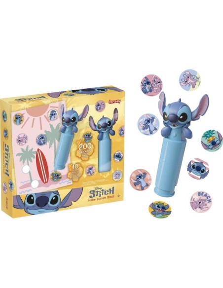 Atelier stickers - LANSAY - STITCH - 1 tampon, 200 Stickers - Des 5 ans – LANSAY (Jeu De Stickers) | STORE PRO SHOP 
