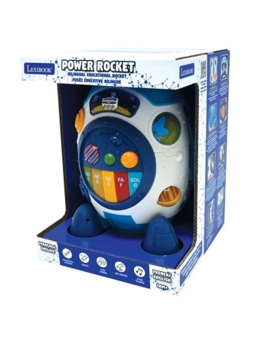Lexibook - Ma fusée avec projecteur d'étoiles - Connaissances spatiales, quizz, musiques... (Français) – LEXIBOOK () | STORE PRO SHOP 