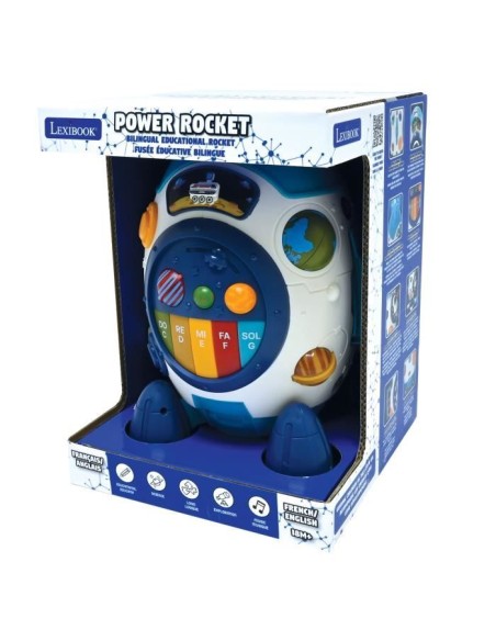 Lexibook - Ma fusée avec projecteur d'étoiles - Connaissances spatiales, quizz, musiques... (Français) – LEXIBOOK () | STORE PRO SHOP 