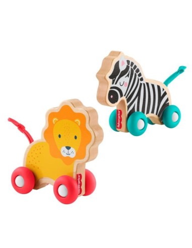 FISHER-PRICE Animaux a pousser en bois os - JFN19 – FISHER PRICE () | STORE PRO SHOP 
