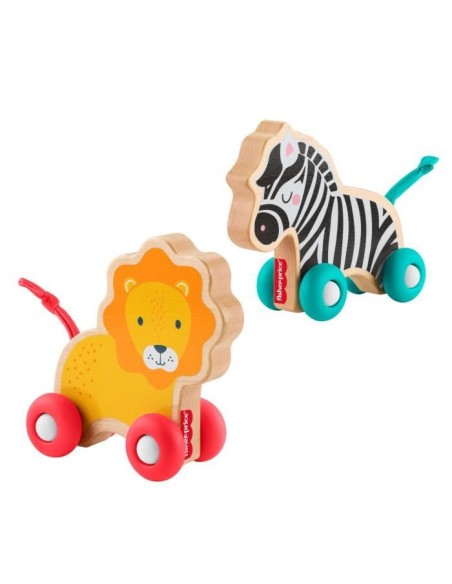 FISHER-PRICE Animaux a pousser en bois os - JFN19 – FISHER PRICE () | STORE PRO SHOP 
