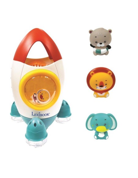 Coofret Fusée de Bain avec 3 animaux souples – LEXIBOOK (Jouet De Bain) | STORE PRO SHOP 