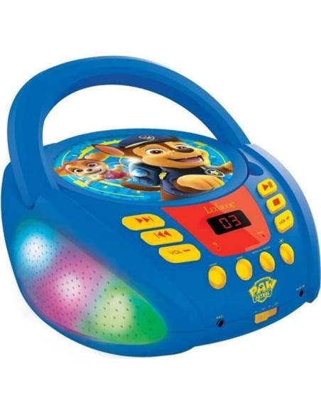 Lecteur CD Bluetooth La Pat' Patrouille avec Effets Lumineux – LEXIBOOK () | STORE PRO SHOP 