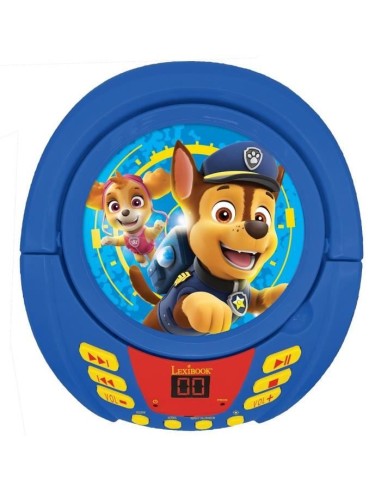 Lecteur CD Bluetooth La Pat' Patrouille avec Effets Lumineux – LEXIBOOK () | STORE PRO SHOP 