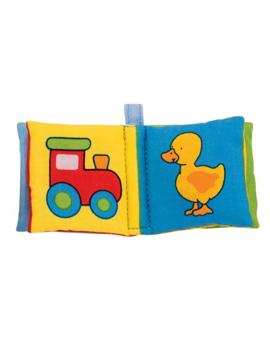 Livre d'images en tissu avec couineur modèle aléatoire – GOKI () | STORE PRO SHOP 