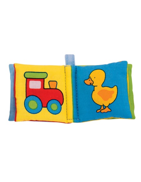 Livre d'images en tissu avec couineur modèle aléatoire – GOKI () | STORE PRO SHOP 