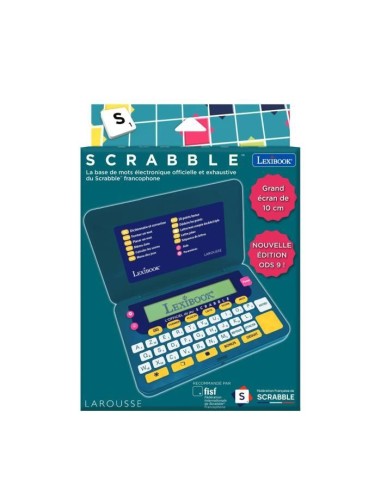 Dictionnaire électronique officiel du Scrabble  nouvelle Edition – LEXIBOOK () | STORE PRO SHOP 