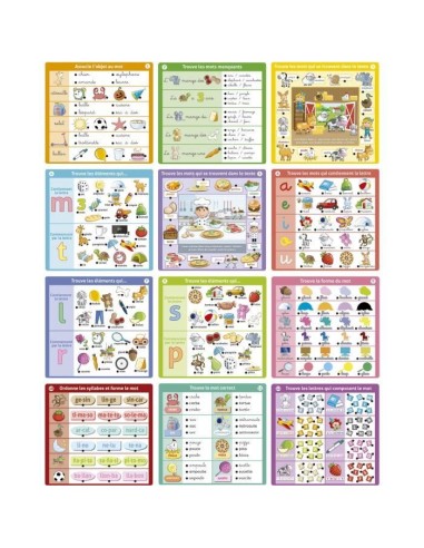 Conector J'apprends a Lire - Jeu éducatif - EDUCA - 90 questions, 12 themes, format livre - Des 4 ans – EDUCA (Livre Electronique Enfant - Livre Interactif Enfant) | STORE PRO SHOP 