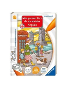 tiptoi, Livre interactif, Mon premier livre de vocabulaire anglais, 6ans, 13099002, Ravensburger