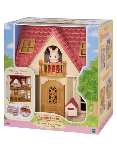 SYLVANIAN FAMILIES - 5567 - Le cosy cottage du village - A partir de 3 ans – SYLVANIAN FAMILIES (Maison - Accessoire Maison Poupee) | STORE PRO SHOP 