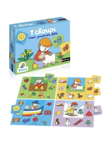 NATHAN T'choupi - Mon Loto – NATHAN (Loto - Bingo) | STORE PRO SHOP 