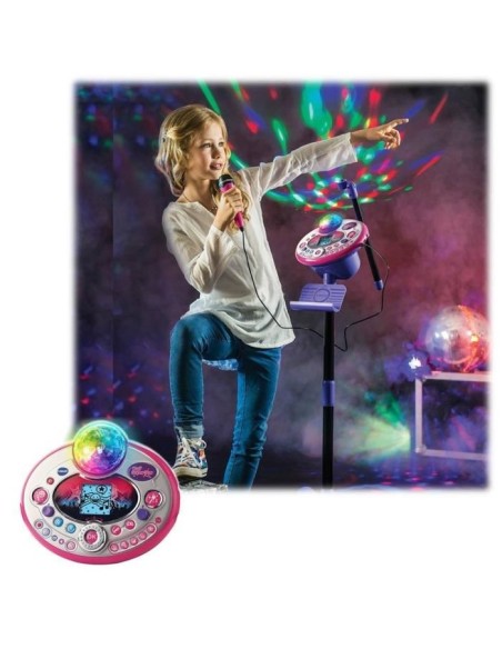 VTECH - Kidi Superstar Lightshow Rose - Micro Karaoké – VTECH (Micro - Karaoke) | STORE PRO SHOP 