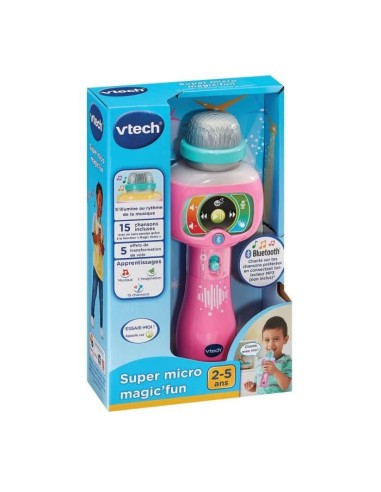 VTECH SUPER MICRO MAGIC'FUN ROSE – VTECH (Micro - Karaoke) | STORE PRO SHOP 