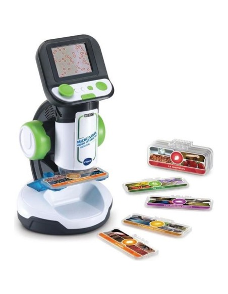 VTECH - Genius XL - Microscope Vidéo Interactif – VTECH (Microscope) | STORE PRO SHOP 