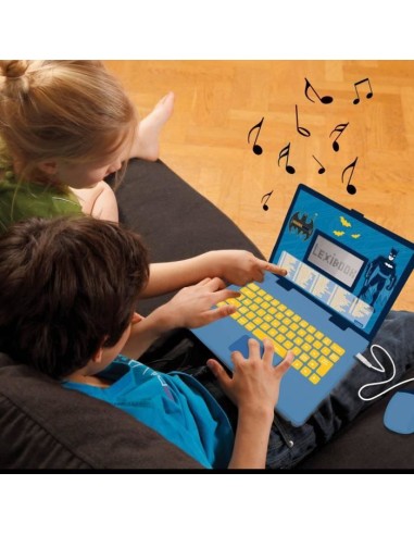 Ordinateur portable éducatif Batman - LEXIBOOK - 124 activités - Français/Anglais – LEXIBOOK (Ordinateur Enfant) | STORE PRO SHOP 
